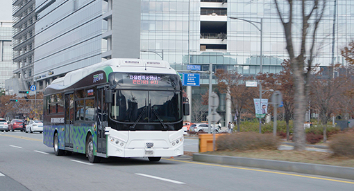 국내 최초 자율주행 대중교통 ‘판타G버스’ 운행